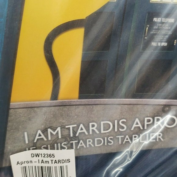 Doctor Who I Am TARDIS Apron BBC - Picture 4 of 4